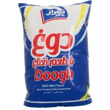 دوغ 900 گرمی نایلونی با طعم نعنا هراز